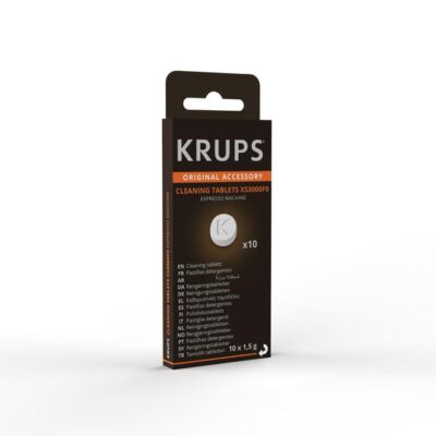Boîte de 10 pastilles de nettoyage Krups XS3000F0