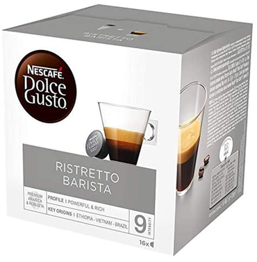 Boîte de 16 capsules Nescafé Dolce Gusto Ristretto Barista