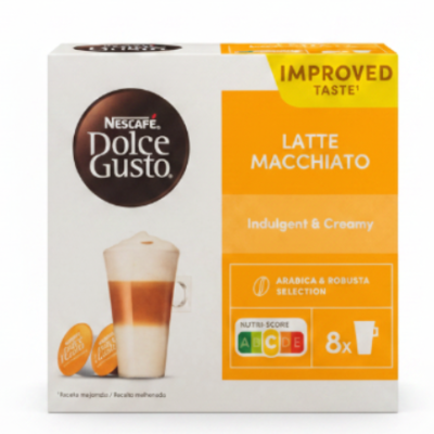 Boîte de 8 capsules Nescafé Dolce Gusto Latte Macchiato