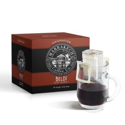Boîte de 10 drip bags de café Marrakech Coffee Beldi Coffee