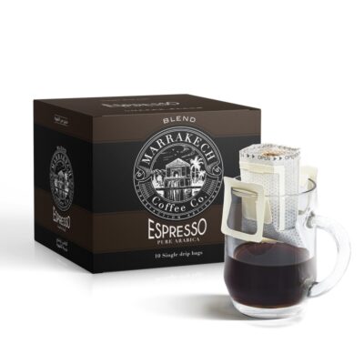 Boîte de 10 drip bags de café Marrakech Coffee Espresso